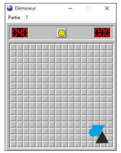 le jeu démineur sous Windows