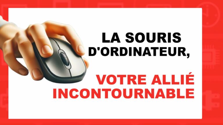 La souris d’ordinateur : l’outil clé pour débuter en informatique !